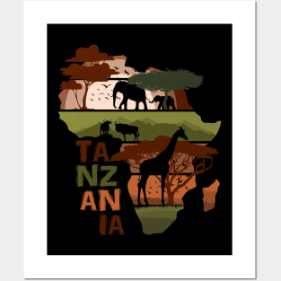 Tanzania Posters and Art